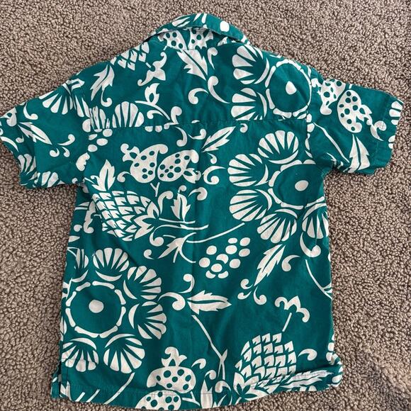 Kahala Kid’s Dukes Pareo Hawaiian Aloha Shirt - Size XS - Picture 2 of 4